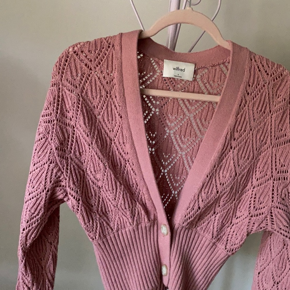 Wilfred thais crochet cardigan
